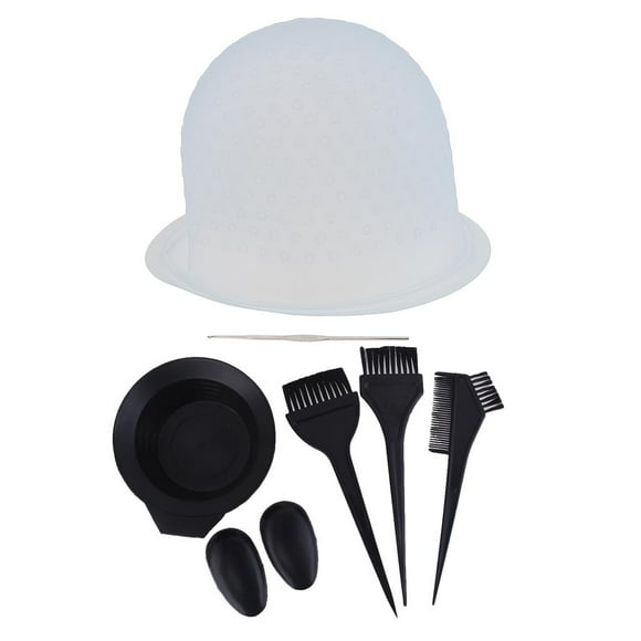 Pinceles Y Tazones de tinte para el cabello Yinane Cepillo de peine para teñir el cabello