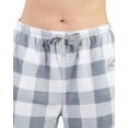 thumbnail image 5 of Jo & Bette Women’s Fleece Pajama Pants with Pockets, Plaid Sleep Pants, 5 of 7