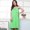 green, variant on Women's Bow-knot Bath Towel Microfiber Spa Beach Bathroom Towels Wrap Towel Super Absorbent Bath Gown Green 55*28Inch