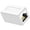 White, variant on Whaledi Low Noise RJ45 Coupler Ethernet Inline Connector Female to Female 8P8C