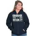 thumbnail image 4 of US Air Force Courage Integrity Zip Up Hoodie Men's Women's Brisco Brands S, 4 of 6