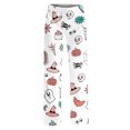 thumbnail image 4 of JAJAHO Girls Pajamas Pants Halloween Straight Leg Casual Sleepwear Long Pants For Kids 3-14Y, 4 of 4