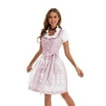 thumbnail image 4 of Oktoberfest Outfits for Women Dirndl Dress for German Traditional Bavarian Costume Pink XXXL, 4 of 6