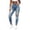 *Light Blue, variant on ClodeEU Women High Waist Skinny Ankle Jeans,Slim Fit Stretch Denim Jeggings with Pockets Blue,Women's Plus L