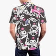 thumbnail image 2 of Saiise Sanrio Cc Mens Golf Shirt Moisture Wicking Dry Fit Mens Polo Shirts Dry Fit Performance Men's Golf Shirts Regular Fit Fashion Print, 2 of 7