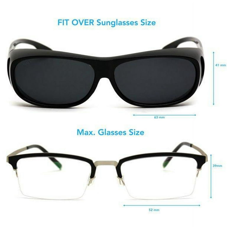 Sunglasses and Eyeglasses Size and Fit