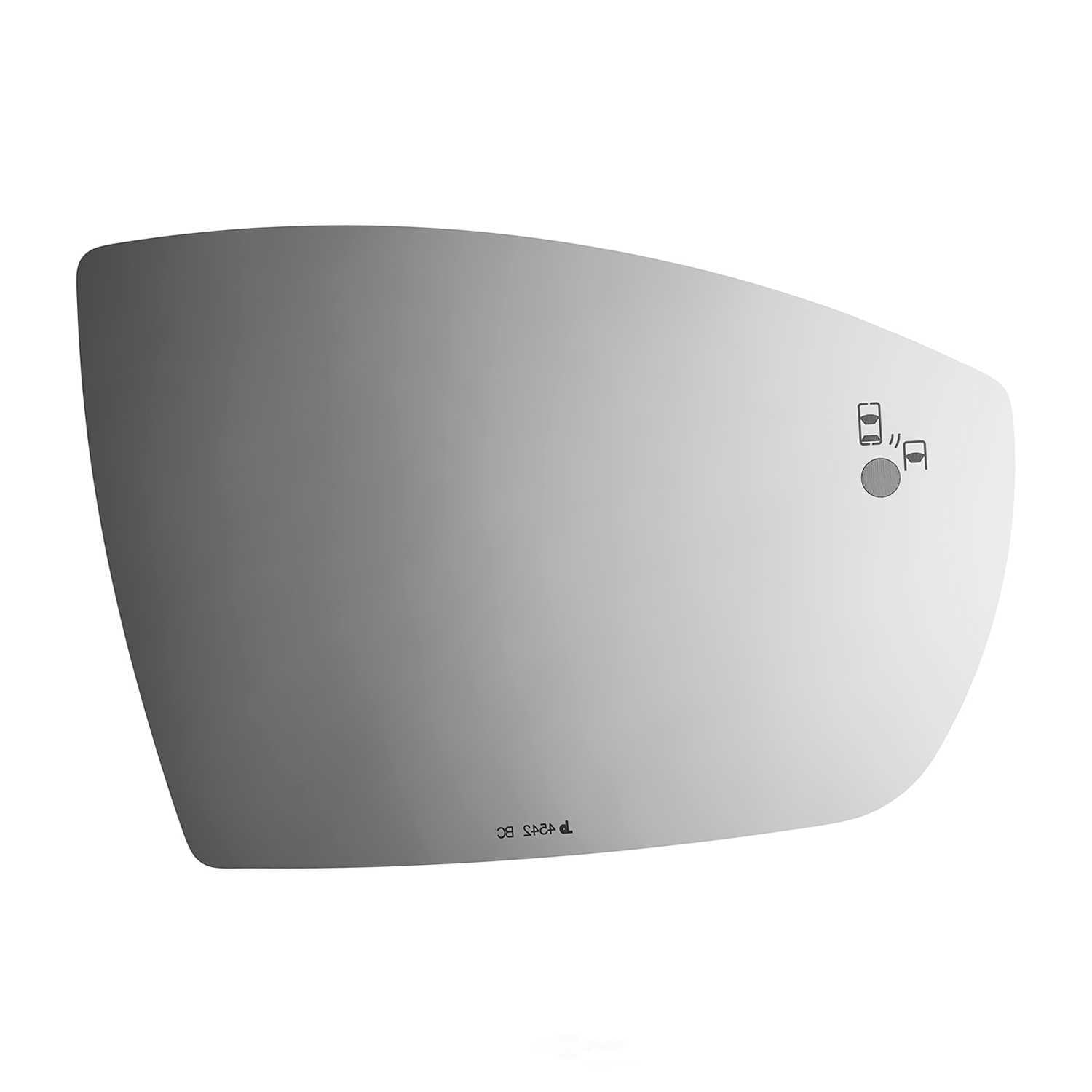 Burco Side View Mirror Replacement Glass - Clear Glass - 4542BC