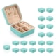 thumbnail image 1 of Organizador de Joyas de Viaje Pequeño  Estuche Portátil de PVC Caja de Almacenamiento para Anillos Pendientes Collares (20PCS), 1 of 7