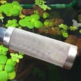 thumbnail image 2 of destyer Aquarium Intake Inflow Mesh Stainless Steel Cylinder Filter Fishtank Shrimp Fish Net Filtration System Replacing Parts S, 2 of 6