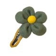 thumbnail image 4 of Otoño Invierno flor grande pinza para el pelo elegante para verano señoras mujeres chica , VERDE Yinane grandes pinzas para el cabello, 4 of 8