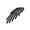 Black, variant on APS Compatible with Ford Taurus 2000-2003 Main Upper Aluminum Chrome Horizontal Billet Grille Insert F65494A