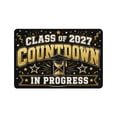 thumbnail image 2 of Senior 2027 Tin Sign, Class Of 2027 Last First Day Graduation Photo Prop Metal Wall Decor With Vintage Design, For Bedroom Dorm Room Senior Celebration Party Decoration, 2 of 7