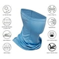 thumbnail image 4 of Bassdash UPF 50 Fishing Neck Gaiter Breathable Sun Cooling Mask With Holes, 4 of 7