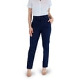 thumbnail image 1 of Pantalón De Vestir Color Azul Marino Con Bolsas Para Mujer, 1 of 5