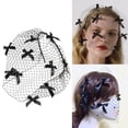 thumbnail image 2 of Adjustable Mesh Birdcage Veil Hairband For Weddings Halloween Costume Accessorie, 2 of 7