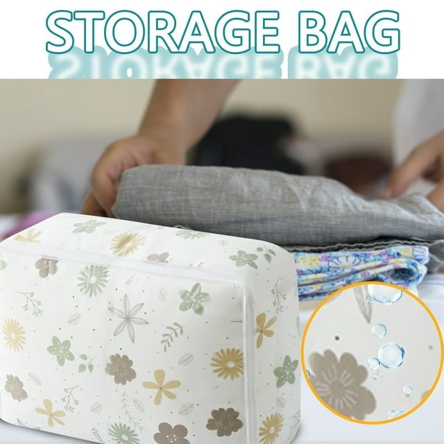 WREESH Quilt Sac de Rangement Finishing Bag Clothes Packing Bag Quilt Clothes Movement Baggage Bag Bag Clearance