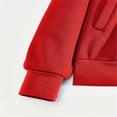thumbnail image 6 of Bomber Jacket Men Full Zip Up Causal Windbreaker Jackets for Men Classic Baseball Collar Fall Jacket Red S, 6 of 8