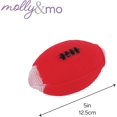 thumbnail image 5 of Molly & Mo Squeaky Dog Chew Toy Set with Baseball, Football and Shoe Shapes (Football), 5 of 5