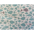 thumbnail image 2 of Cotton+Steel Happy Fish Aqua Unbleached Sewing and Craft Fabric, 2 of 5