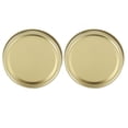 thumbnail image 4 of With Sealing Layer Durable Canning Lid, Split-Type Jar Lid, For Home 10Pcs 70mm Gold Circular Ring+Cover Plate, 4 of 8
