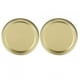 thumbnail image 5 of Tapas para frascos de vidrio, tapas para conservas de tarros de vidrio de tipo dividido, tapa de sellado para contenedores de alimentos, accesorio de cocina, paquete de 10(70mm-Oro) Ecomeon no, 5 of 6