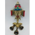 thumbnail image 3 of Brass Shankh Chakra Namah Showpiece, 3 of 4