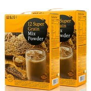 Damtuh Korean 12 Super Grains Mixed Powder Meal Replacement Shake Breakfast Simple Meal Misugaru 20g x 40 Sticks x 2 Boxes