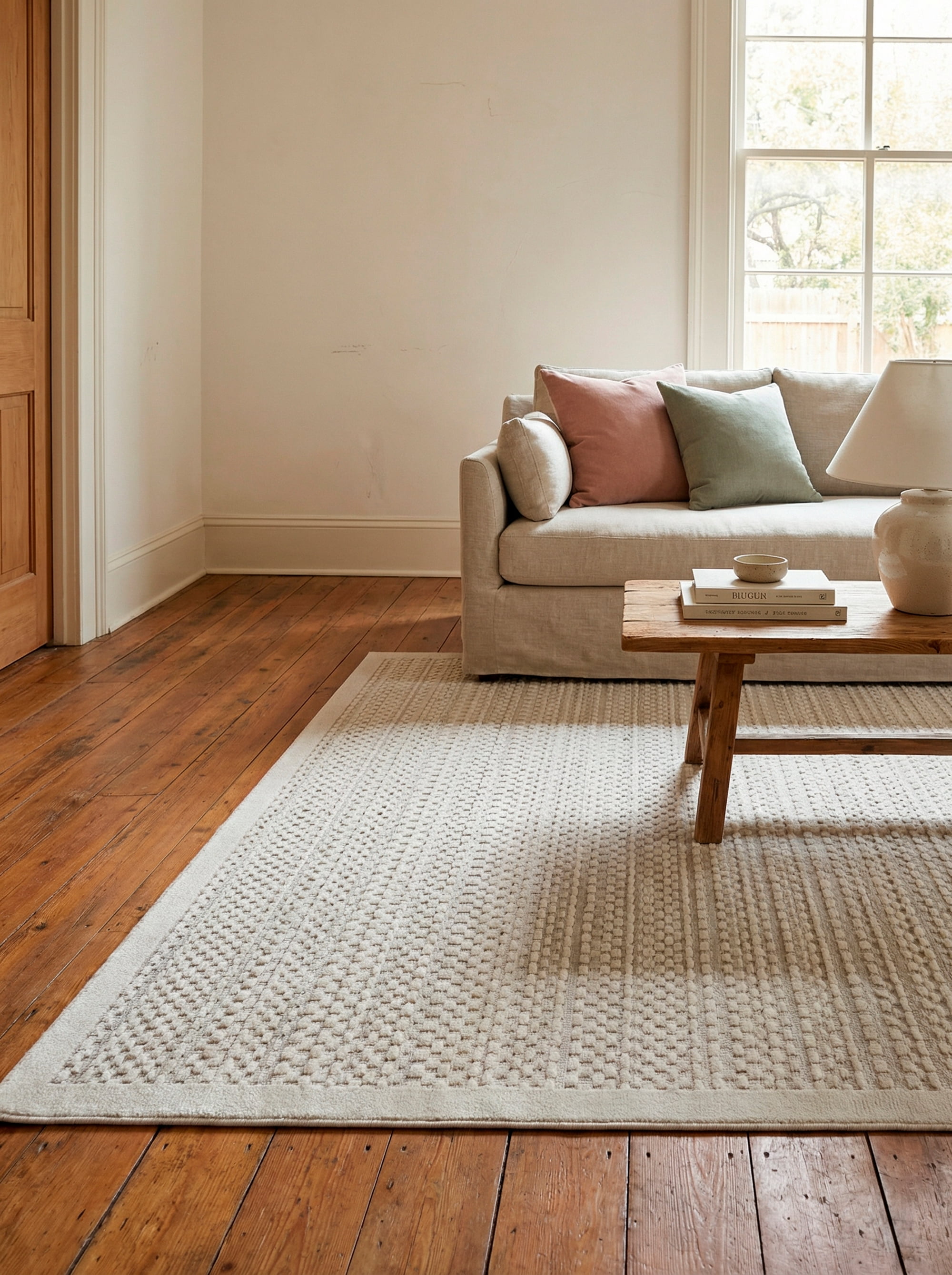My Texas House Quail Hollow Natural 9 ft x 12 ft Area Rug
