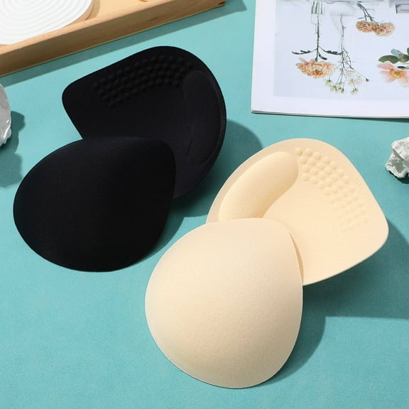 RENACLIPY Removable Inserts Bra Pads for Women Skin Tone 2 Pairs