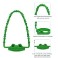 thumbnail image 4 of Silicone Braided Cords, Animal Theme Silicone Water Bottle Handle Strap, Water Bottle Handle Straps for DIY Carrying Cup, Outdoor Walking, Hiking, Camping, Drinks Cup Decor, Green, 4 of 6