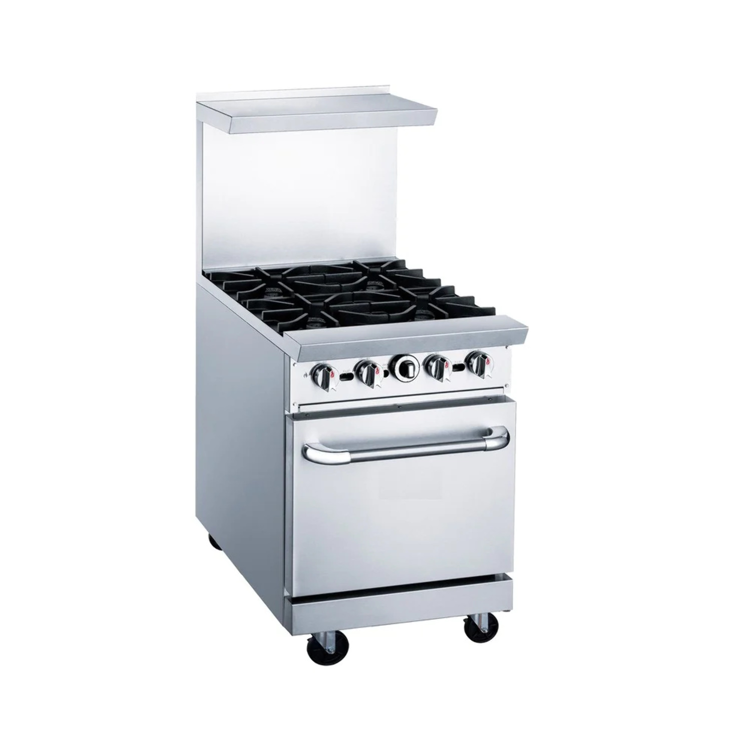 West Kitchen 24 Gas Range in Stainless Steel