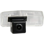 HD Rear Backup Camera, Waterproof Rear-View License Plate Car Rear Backup Parking Reverse Camera for Toyota