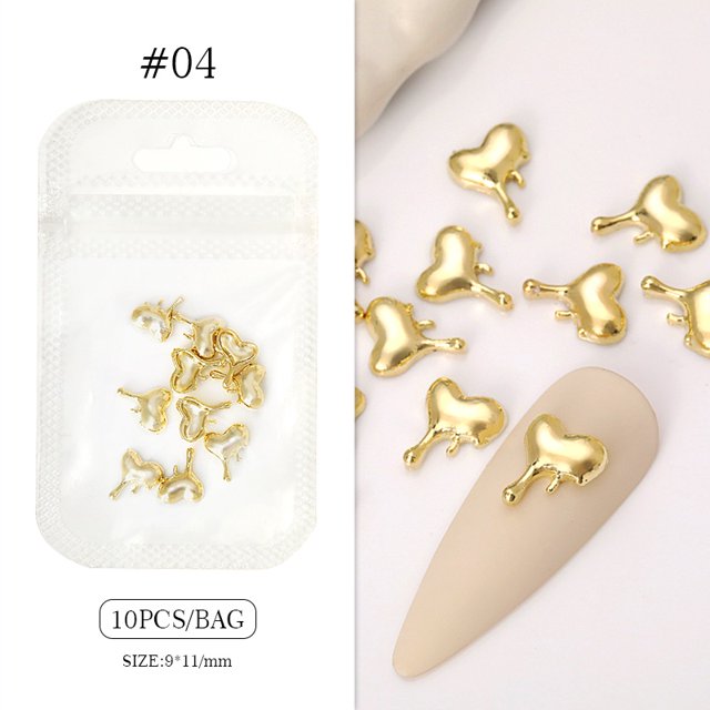 50 Unids/Bolsa Bowknot Glitter Nail Art Decoración Arco Charm 3D Crystal Glow-In-Dark Designs DIY Accesorios De Uñas Gao Jinjia unisex