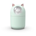 thumbnail image 1 of Advancent Humidificador de aire 300ML Difusor humectante de cabecera recargable con luz nocturna Auto-apagado Quiet Mist Maker Blanco Electrodomésticos Verde Advancent HA063797-03, 1 of 6