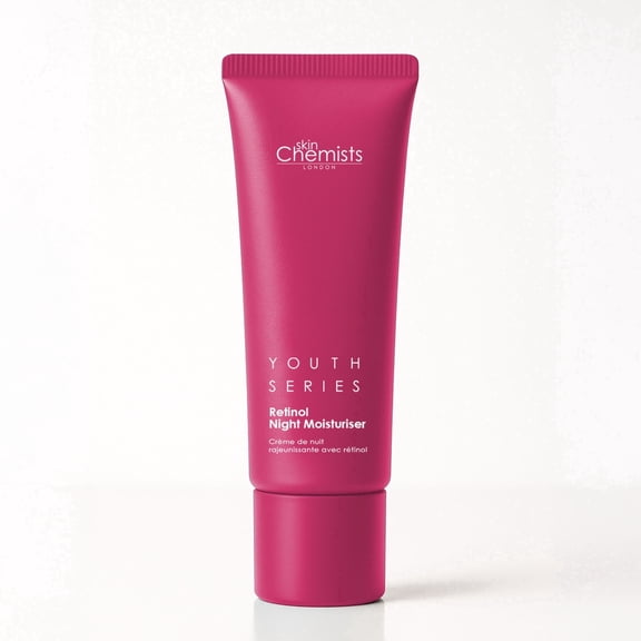 skinChemists Retinol Bakuchiol Night Moisturizer 50ml | Anti-Aging Face Cream for Fine Lines & Wrinkles | Hydrating Overnight Treatment