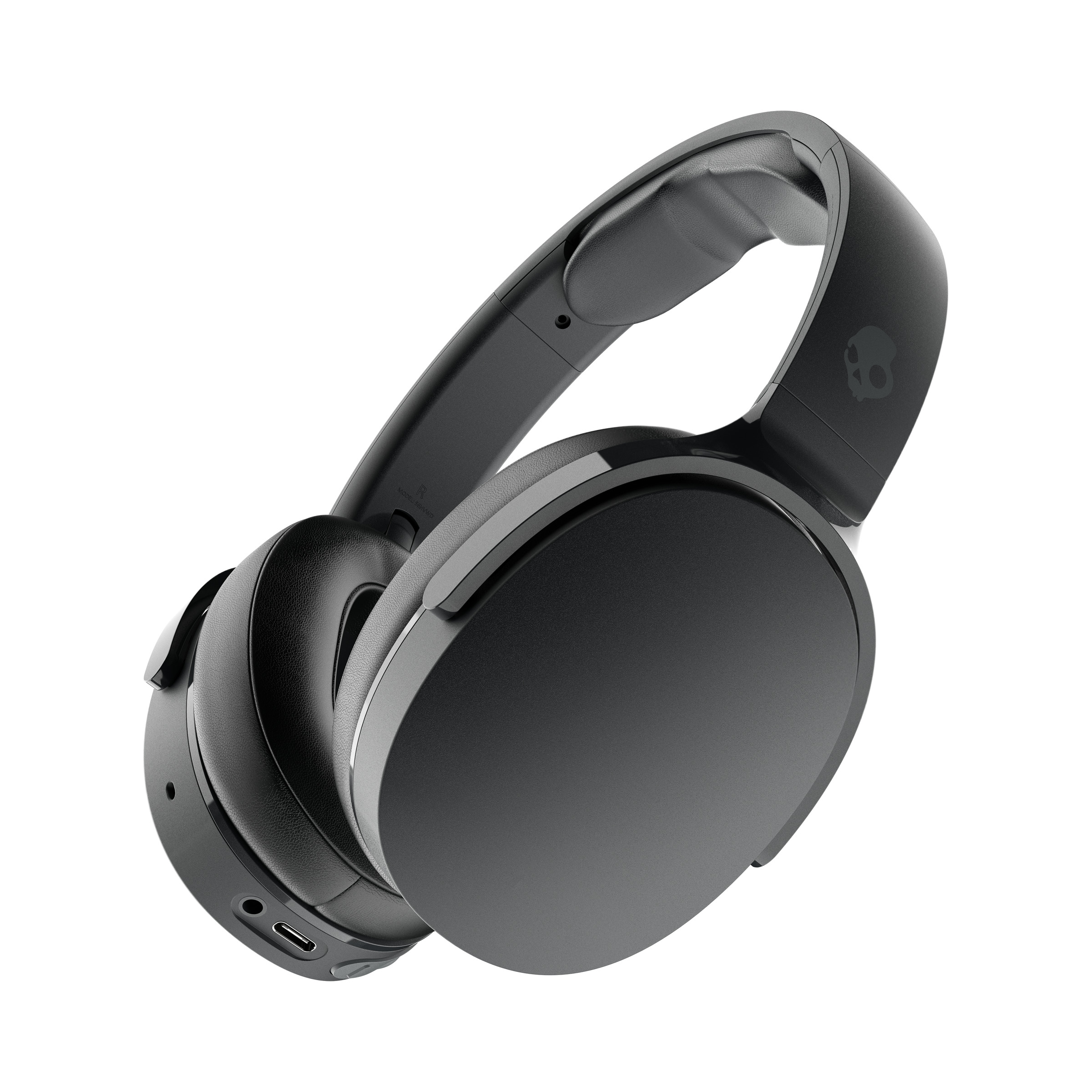 Skullcandy Hesh EVO Wireless Bluetooth Over-Ear Headphones, Compatible with iPhone,Android,Black,1 count,1 pack