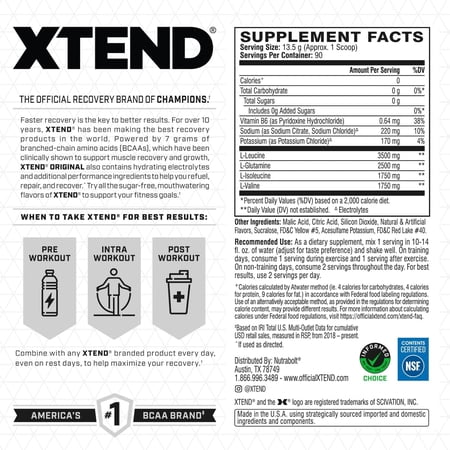 エクステンド マンゴーマッドネス味 90回分 Scivation サイベーション XTEND オリジナル