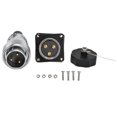 thumbnail image 2 of Conector de Aviación Amonsee Enchufe de Aviación Multinúcleo Alta Resistencia Uso Industrial, 2 of 8
