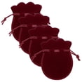 thumbnail image 1 of Bolsas Pequeñas de Terciopelo VelvtyCame 4Pzas Vino 7x9cm Terciopelo Bolsa en Forma de Calabaza., 1 of 1