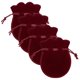 thumbnail image 1 of Bolsas Pequeñas de Terciopelo VelvtyCame 4Pzas Vino 7x9cm Terciopelo Bolsa en Forma de Calabaza., 1 of 1