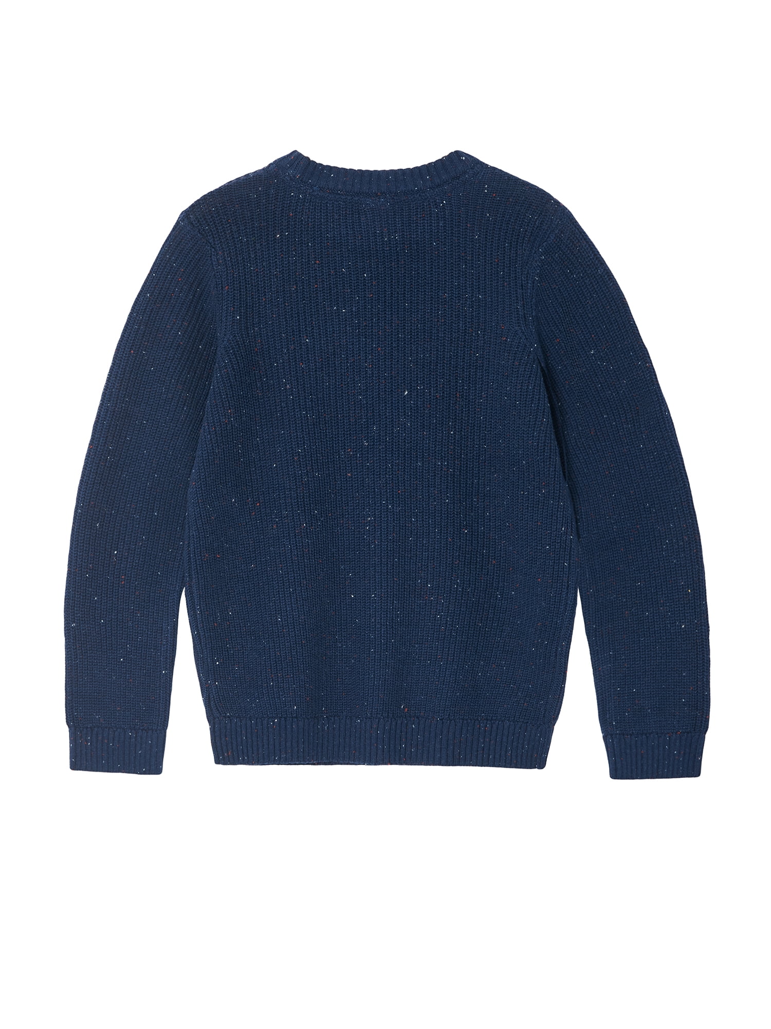 Wonder Nation Boys Confetti Sweater with Long Sleeves, Sizes 4-18