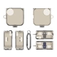 thumbnail image 1 of Transparent TPU Protective Cover Case for CMF Buds Pro 2 with Carabiner Hook Waterproof Anti-Fall 360 Protection, 1 of 1