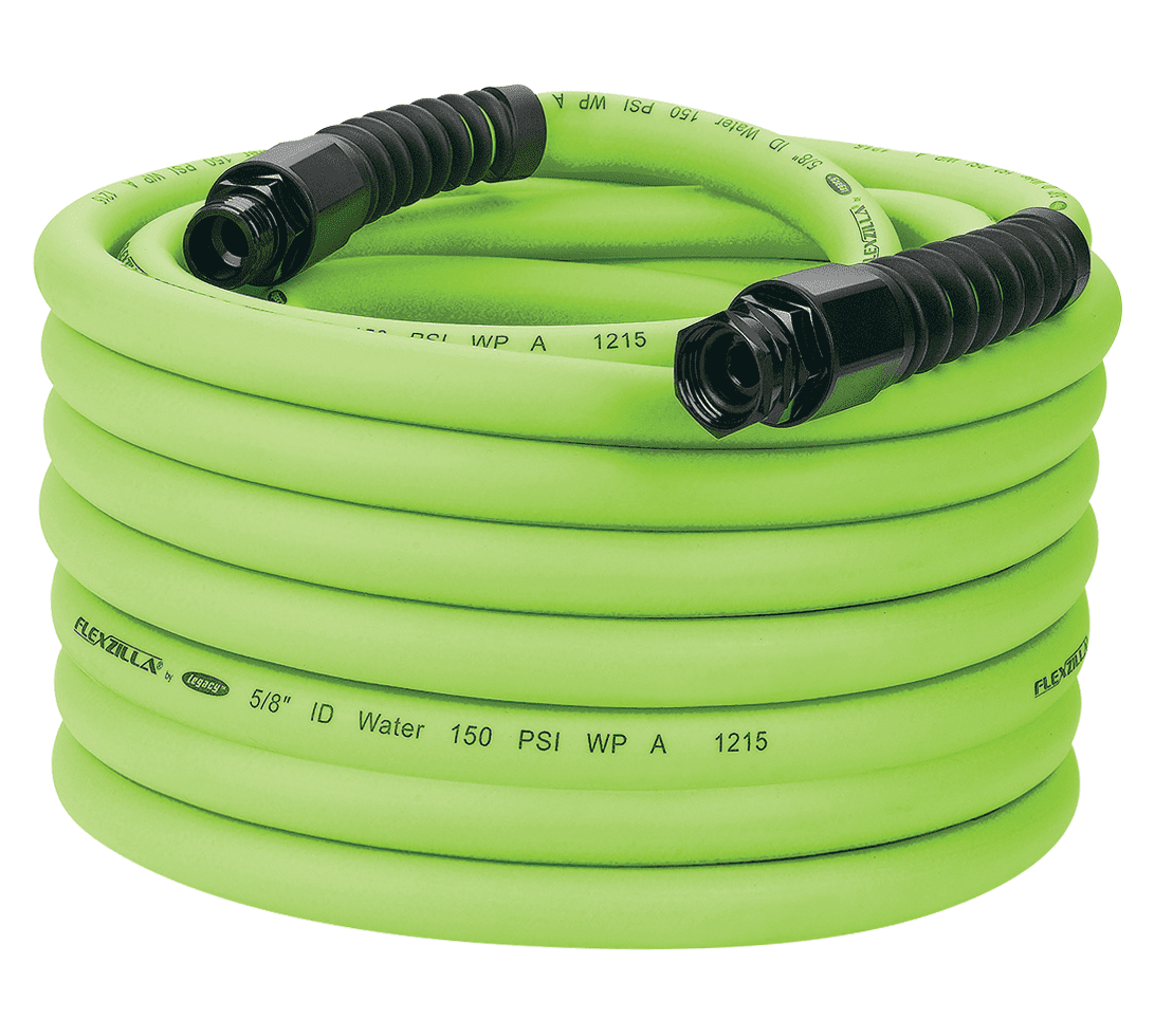Flexzilla HFZG5100YWS 5/8 In Green for sale online Garden Hose With SwivelGrip X 100 Ft 
