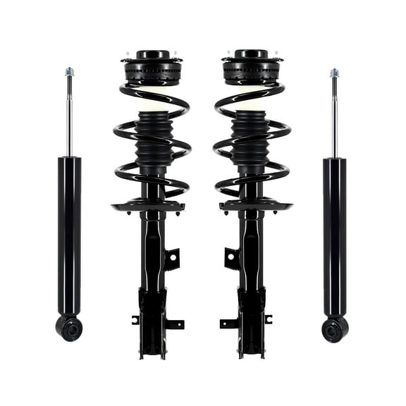 Set 4 Front Quick Complete Strut-Coil Spring-Rear Shock For 2017-2023 Chrysler Pacifica