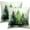 Green Xmas Trees, variant on Christmas Throw Pillow Covers 20x20 Set of 2, Winter Green Pine Tree Snowflake Forest Farmhouse Decorative Pillow Cases Cotton Cushion Cover for Home Sofa Couch Decor