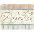 thumbnail image 2 of Grey, Jace 18x15 Gold Ornate Wood Framed with Double Matting Museum Art Print Titled - Paradise 3, 2 of 4