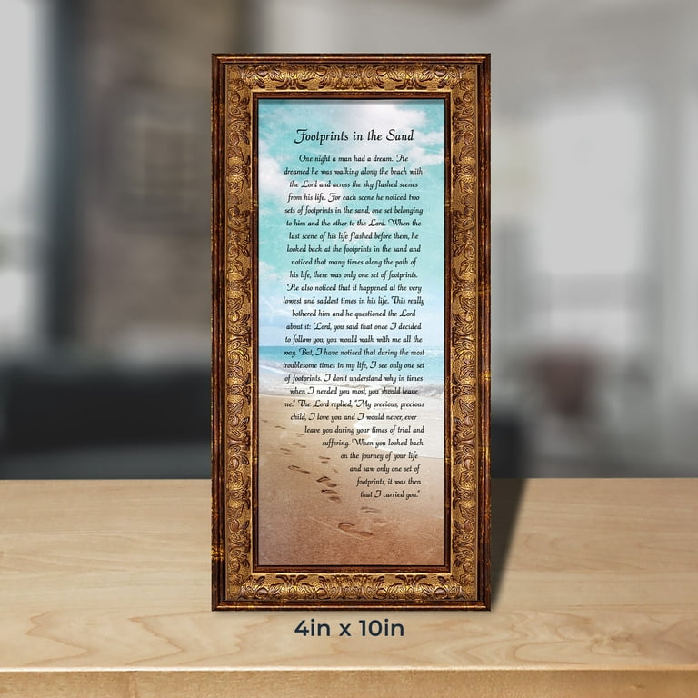 Footprints In The Sand Bible Verse