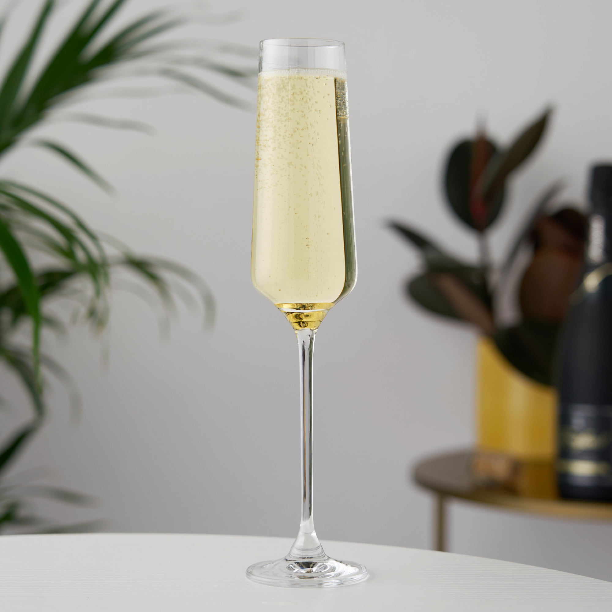 True Cuvée Champagne Flutes Set of 4 - Crystal Sparkling Wine