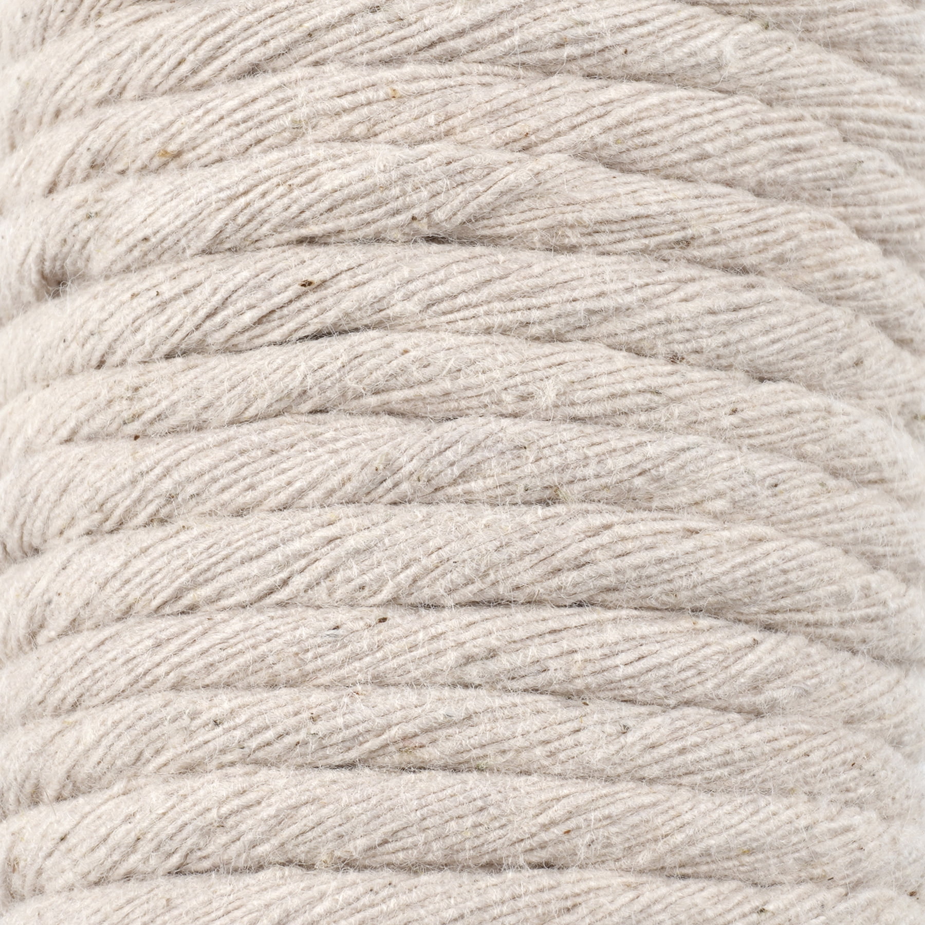 6 Packs: 3 ct. (18 total) 3mm White Cotton Macrame Cords by Bead Landing