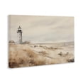 thumbnail image 3 of Stupell Industries Distant Lighthouse in Neutral Tones Landscape & Nature Painting Wrapped Canvas Canvas Art Print Wall Art, 24 x 16, 3 of 7